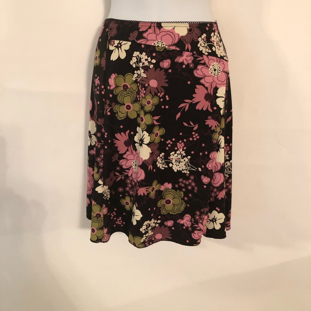 LaBelle Floral Multicolor Women’s Skirt Size S